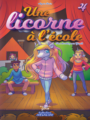 cover image of Une licorne à l'école #4